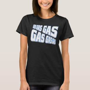 Gasgasthema voor snelle-baanzwemmers t-shirt