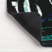 Gasgastheren van de spoorwegen van de noordoostcor muismat (Hoek)