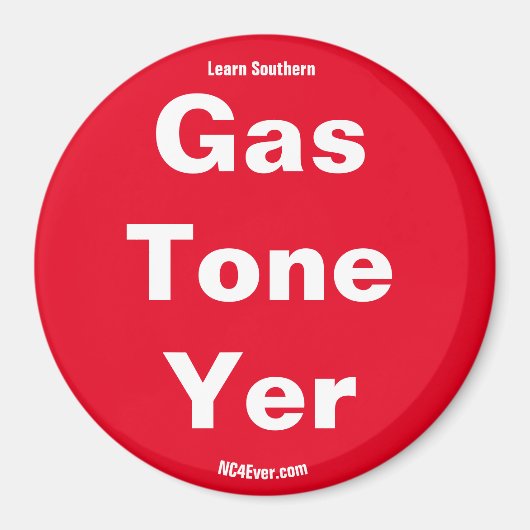 Gasgestone magneten (Voorkant)