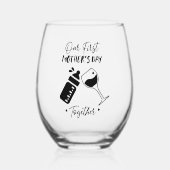 gasgijdglakdgds wijnglas zonder voet (Voorkant)