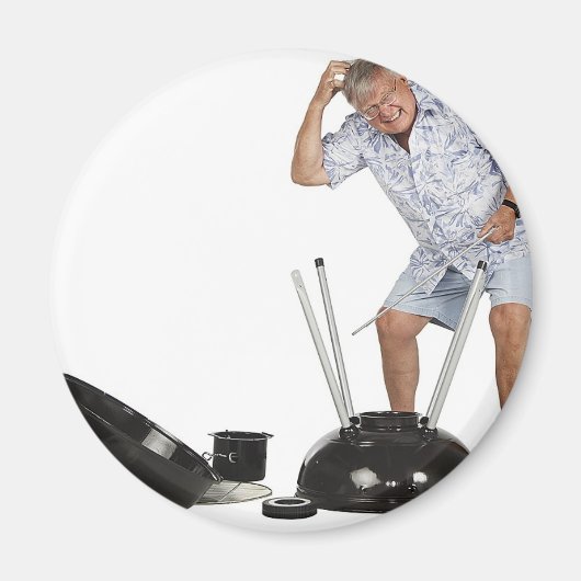 Gasgrill-probleem Magneet (Voorkant)