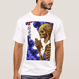 Gashadokuro Yokai De Hongerige Reuzen Skelet Mythe T-shirt