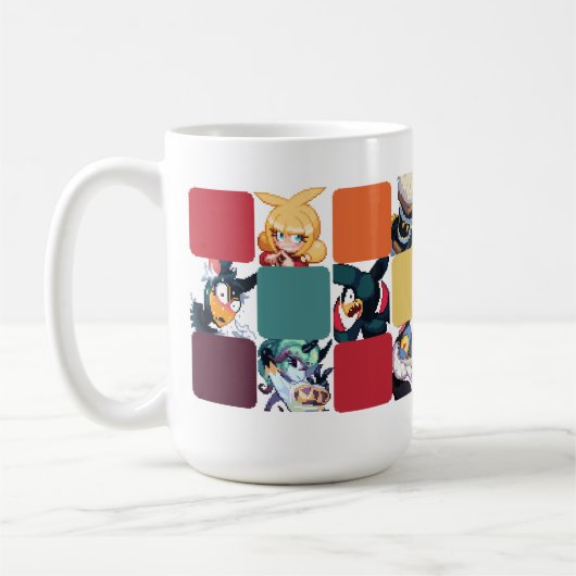 Gashi-gashi's original characters. koffiemok (Links)