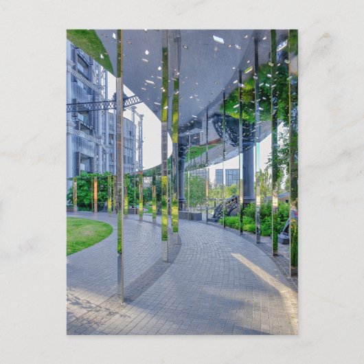 Gasholder Park, Kings Cross, Londen UK Briefkaart (Voorkant)