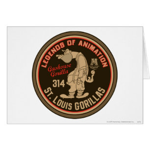 Gashouse Gorillas Logo Feat. Pitcher