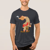 Gashouse Gorillas Pitcher Tri-Blend Shirt (Voorkant)