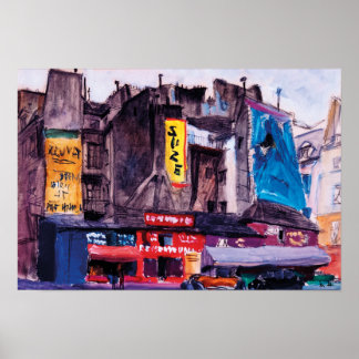 gasins de Paris en 1930 Poster