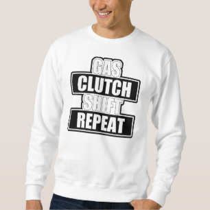 Gaskoppeling Verschuiving Herhaal Sweatshirt