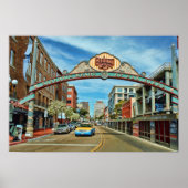 Gaslamp District Poster (Voorkant)