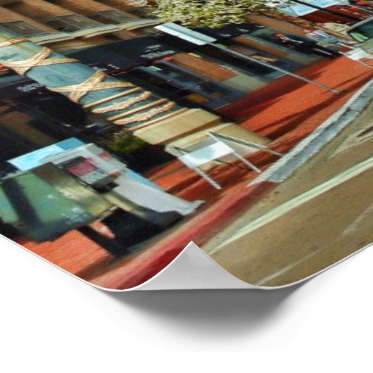 Gaslamp District Poster (Hoek)