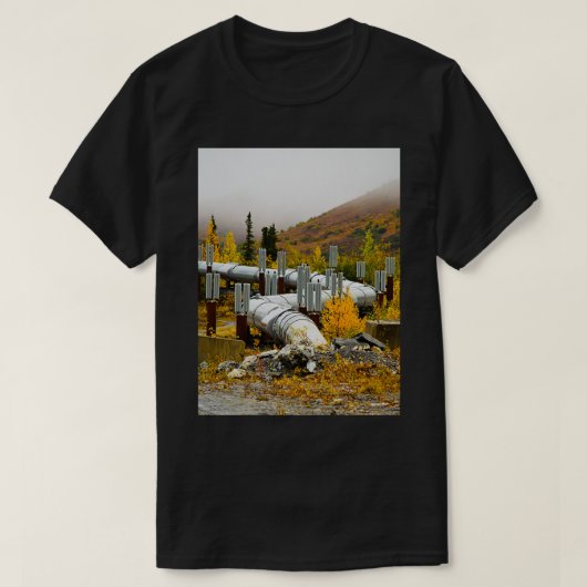 Gasleiding Alaska T-shirt (Design voorkant)