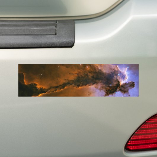 Gasleiding in de Eagle Nebula-ruimte Bumpersticker (Op auto)