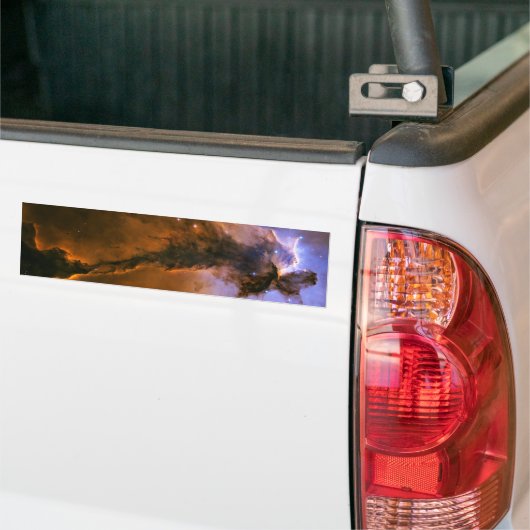 Gasleiding in de Eagle Nebula-ruimte Bumpersticker (Op Truck)