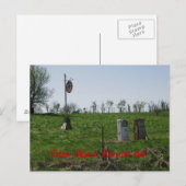Gasleiding op route 66 briefkaart (Voorkant / Achterkant)