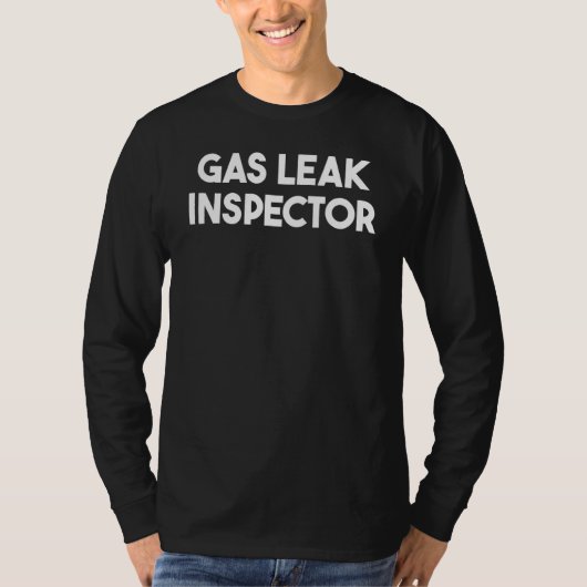 Gaslekinspecteur T-shirt (Voorkant)