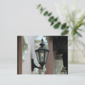Gaslicht, Antiek, , zwart, fotografie Briefkaart (Staand voorkant)