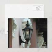 Gaslicht, Antiek, , zwart, fotografie Briefkaart (Voorkant / Achterkant)