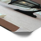 Gaslicht, Antiek, , zwart, fotografie Poster (Hoek)