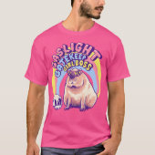 Gaslight Gatekeep Girlbaas - Cool Capybara Momcore T-shirt (Voorkant)