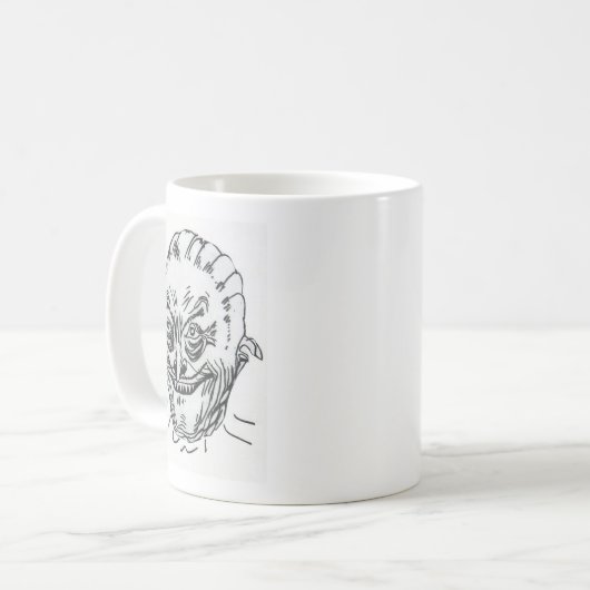 Gaslight Gothic Monster Zendula Coffee Mok (Voorkant links)