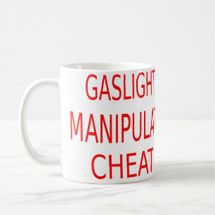 Gaslight Manipulate Cheat Football Jersey Koffiemok