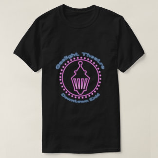 Gaslight Theater Neon Logo Donkere T-shirt