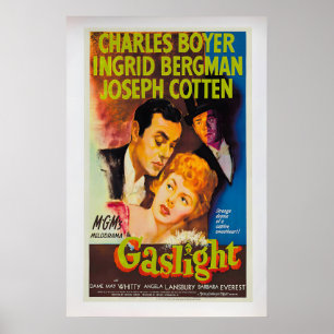 Gaslight  Vintage Klassieke Film Poster 1