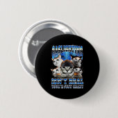 Gaslighting ISN't Echt Grappig Cat Meme Bootle Ronde Button 5,7 Cm (Voorkant /achterkant)
