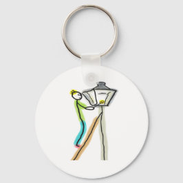 Gaslighting Stickman Sleutelhanger