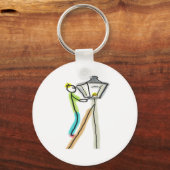 Gaslighting Stickman Sleutelhanger (Voorkant)