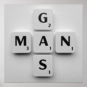 GasMan Poster B/W