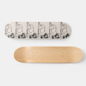 GASMASK BABY SKATEBOARDS (Horizontaal)