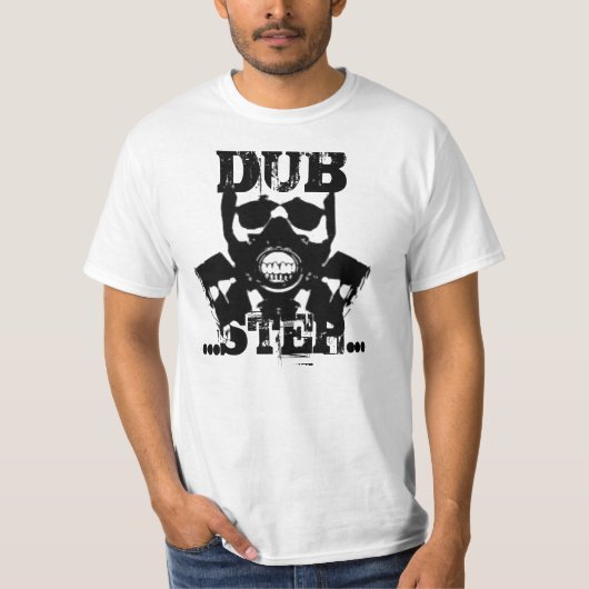 GASMASK, DUBSTEP T-SHIRT (Voorkant)
