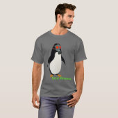Gasmask Penguin T-shirt (Voorkant volledig)