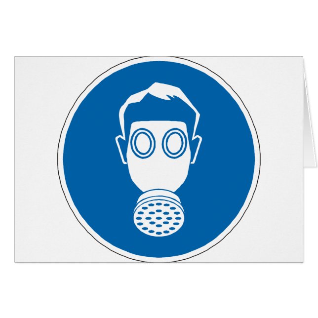 Gasmaskeerteken (Voorkant Horizontaal)