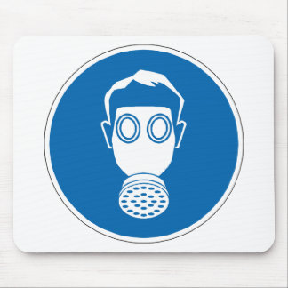 Gasmaskeerteken Muismat