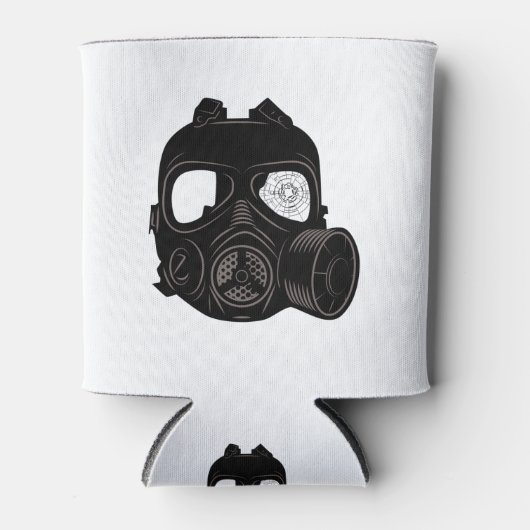gasmasker blikjeskoeler (Voorkant)