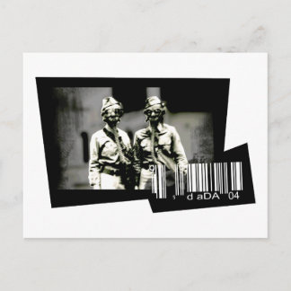 gasmasker (briefkaart) briefkaart