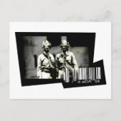 gasmasker (briefkaart) briefkaart (Voorkant)