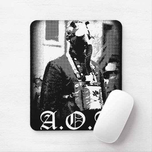 gasmasker muismat (Met muis)