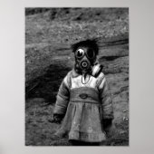 gasmasker poster (Voorkant)
