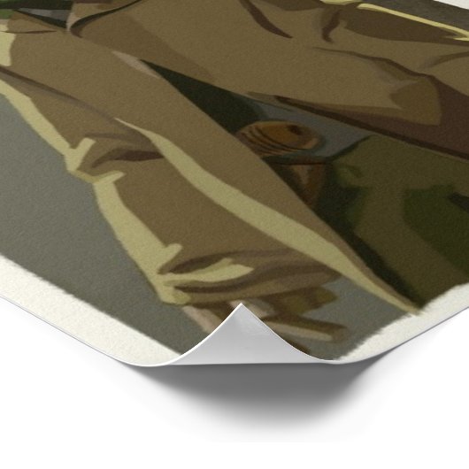 Gasmasker Poster (Hoek)