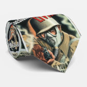 Gasmasker Stropdas (Opgerold)