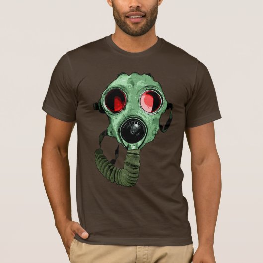 Gasmasker T-shirt (Voorkant)