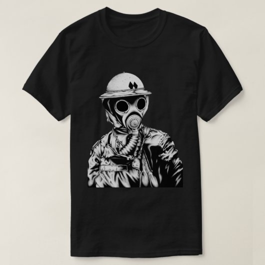 Gasmasker T-shirt (Design voorkant)