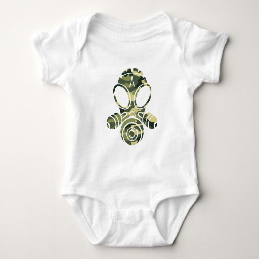 gasmaskergroene camo romper (Voorkant)