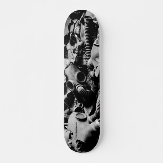 Gasmaskers Persoonlijk Skateboard (Voorkant)