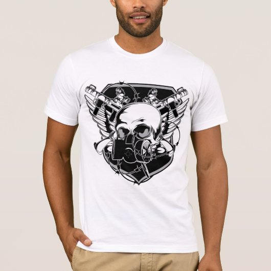 Gasmaskers T-shirt (Voorkant)