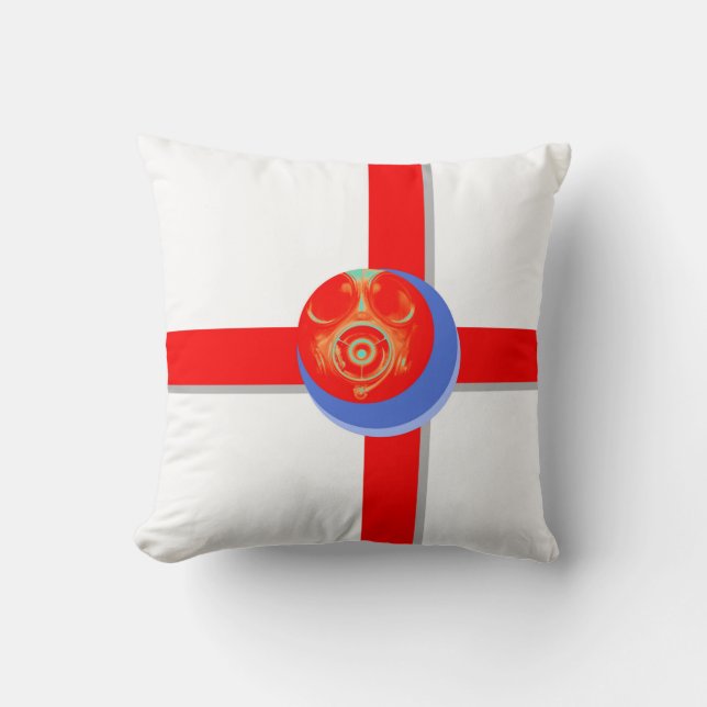 Gasmaskerventiel Kussen (Voorkant)