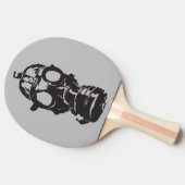 GASMASKPONG PADDLE TAFELTENNISBATJE (Zijkant)